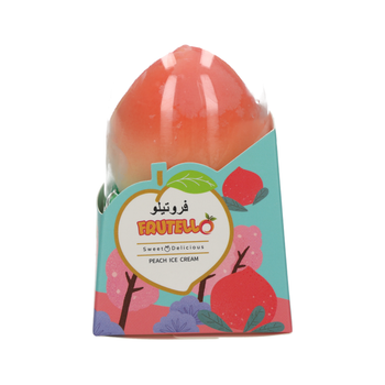 فروتيلو ايس كريم الخوخ 75جرام