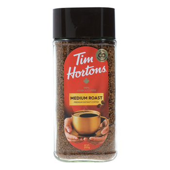 Tim Hortons Premium Instant Coffee Medium Roast  200g