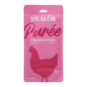 MEALÖS Chicken & Fiber Cat Treat 4x60g