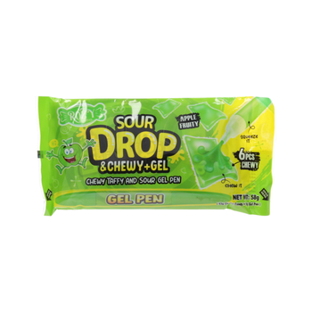 Rozy Sour Drop Apple Jelly Chewy 58g