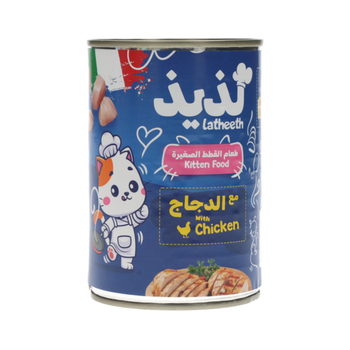 Latheeth Chicken Kitten Wet Food 400g