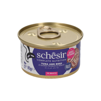 Schesir Nature Tuna & Beef Cat Food 85g