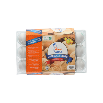 Saha Omega-3 Eggs Medium 15 pcs