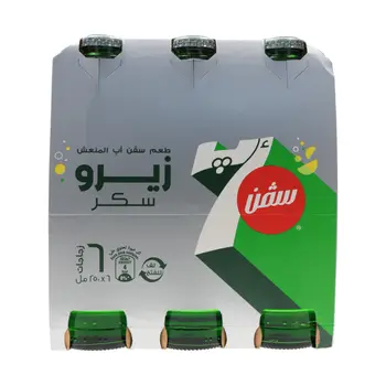 7Up Zero Glass Bottle 6x250ml