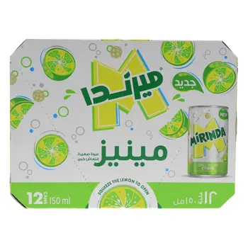 Mirinda Minis Zero Sugar Citrus 12x150ml