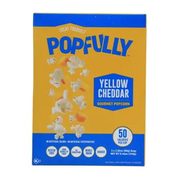 Popfully Cheddar Gourmet Popcorn 240g