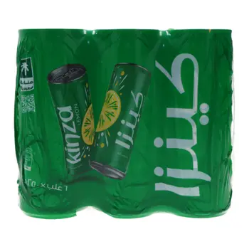 Kinza Lemon Soft Drink 6×250Ml