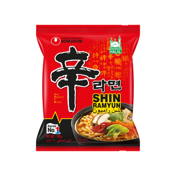 Nongshim Shin Ramyun Spicy Noodle Soup 120g