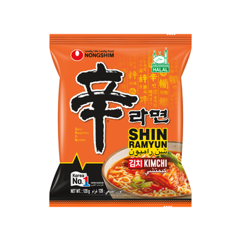 Nongshim Shin Ramyun Kimchi Noodles 120g
