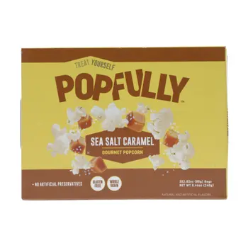 Popfully Sea Salt Caramel Popcorn 240g