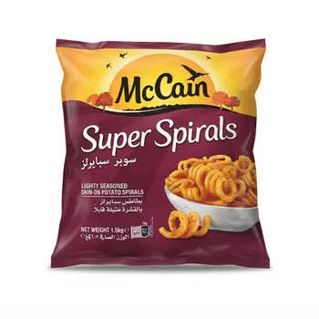 McCain Super Spirals Fries 1.5kg