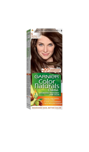 Garnier Color Naturals Hair Color Light Brown No 5 1Piece