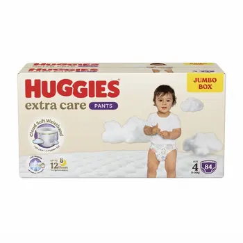 Huggies Extra Care Pants 4+ Years 84Pieces
