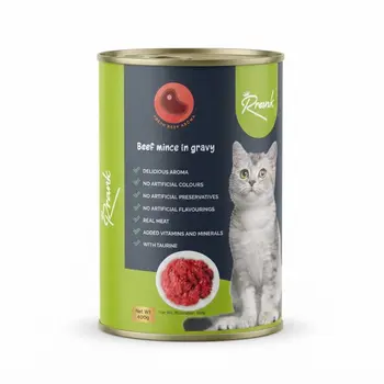 Rrannk Cat Tin Beef Mince in Gravy 400g