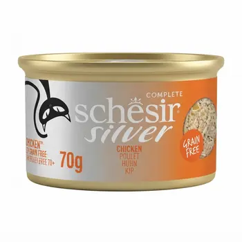 Shezer Schésir Silver Chicken Wet Food for Senior Cats 70g