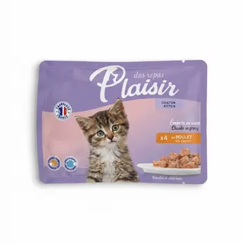 Plaisir Kitten Pack Chicken 4×100g