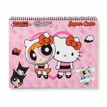 Hello Kitty Power Puff Girls Spiral Paper Sketchbook 297×210Mm Small
1Pieces