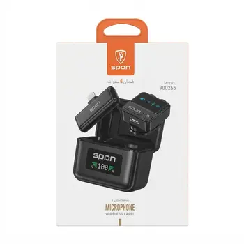 Spon Wireless Microphone With Lightning Connector 1Piece