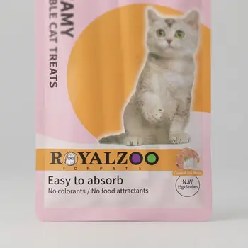 Royal Zoo Chicken & Milk Kitten Treats 5x15g