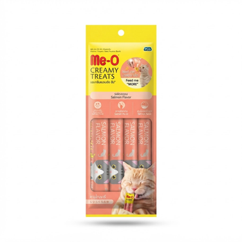 Me-O Salmon Flavor Cat Treats 4x15g