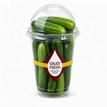 Al rasheed Hydroponic Mini Cucumbers Cup 150g