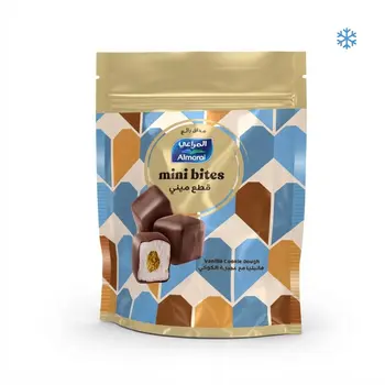 Almarai Vanilla Cookie Dough Ice Cream Mini Bites 128Ml