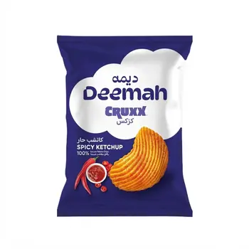ديمة شيبس كركس كاتشب حار 75جرام