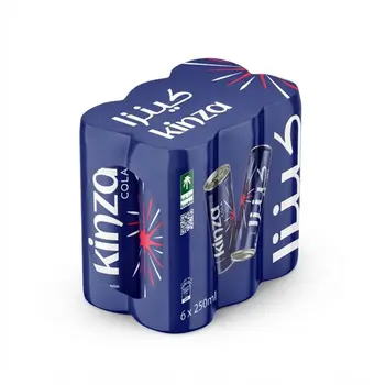 Kinza Cola Soft Drink 6×250Ml