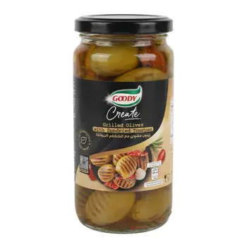 Goody Create Grilled Olives With Sundried Tomatoes 230g