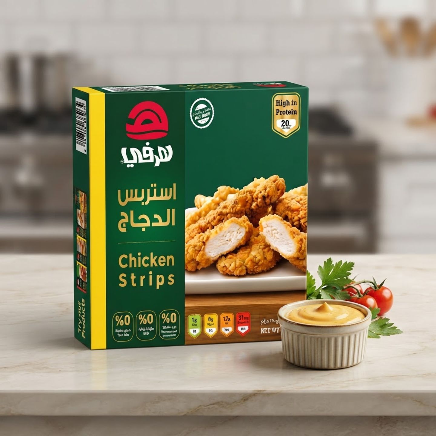 هرفي ستربس الدجاج  350جرام