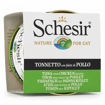 Schesir Tuna with Chicken Cat Food 85g