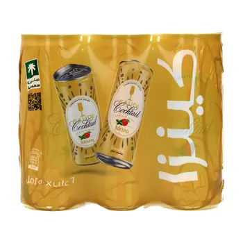 Kinza Saudi Cocktail Soft Drink 6×250Ml