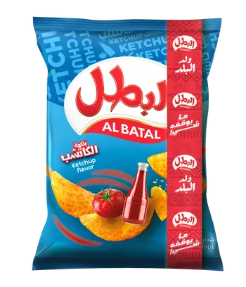 Al Batal Ketchup Family Chips 110g