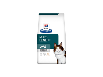 Hills Prescription Diet w/d Dry Food For Cats Chicken 3kg