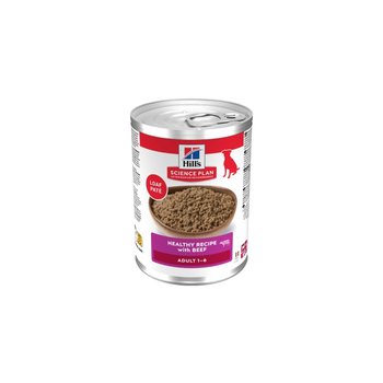Hills Science Plan Wet Dog Food Beef Adult 1-6 370g
