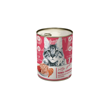 Linsen Wet Food For Cats Tuna & Shrimp Pate 375g
