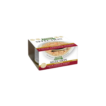 Jungle Selection Wet Food For Cats Chicken Breast & Salmon 70g