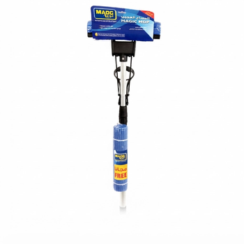 MAOG Blue Magic Mop Set with Steel Handle