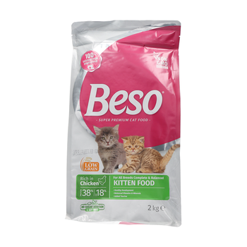 Beso Rich In Chicken Kitten Food 2Kg