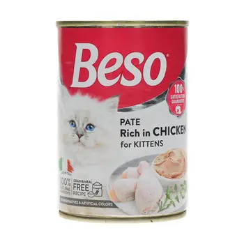 Beso Chicken Pate Kitten Wet Food 400g