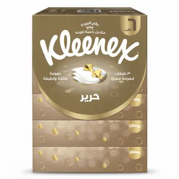 Kleenex Silk 3-Ply Facial Tissue 6Pieces