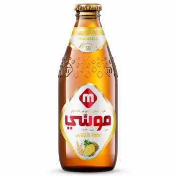 موسي شراب شعير بنكهة الأناناس 330 مل