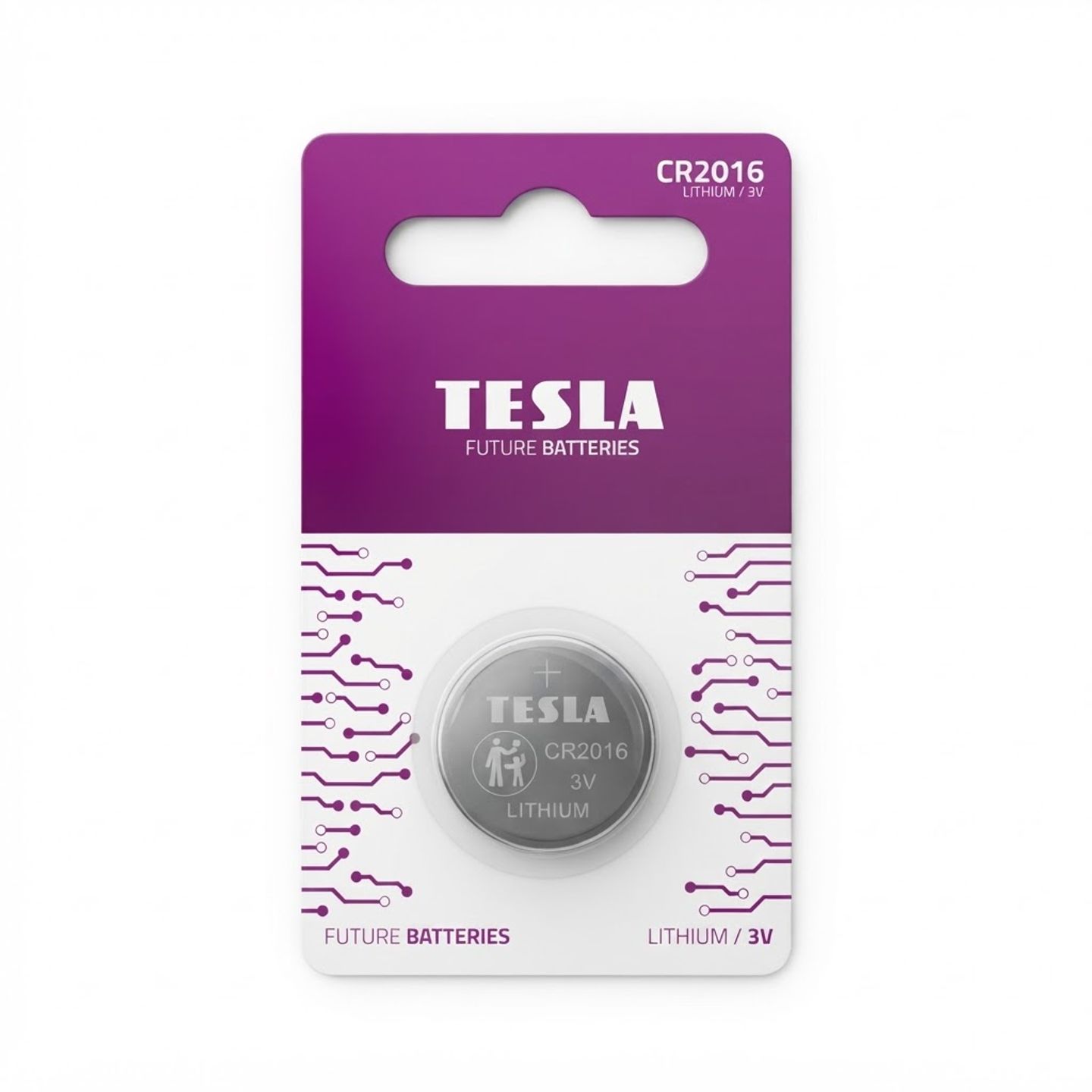 تسلا بطاريات CR2016 ليثيوم 1قطعة