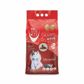 Van Cat Super Premium Unscented Cat Litter 5kg
