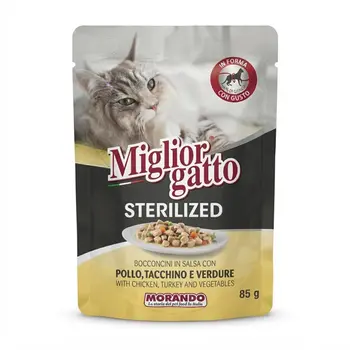 Miglior Gatto Chicken Mix Cat Pouch 85g