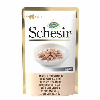 Schesir Tuna & Salmon Cat Food 85g