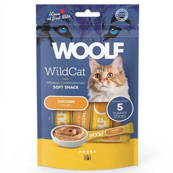 Woolf Wildcat Chicken Cat Treats 5Pieces×14g