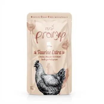 Pramy Taurine Extra Chicken Minced Chicken for Kittens 70g