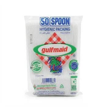 Gulfmaid Poly Styrene Spoon 50 Pieces