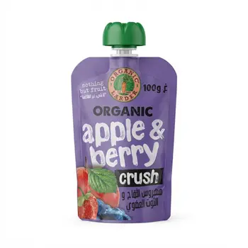 Organic Larder Apple and Berry Crush 100g